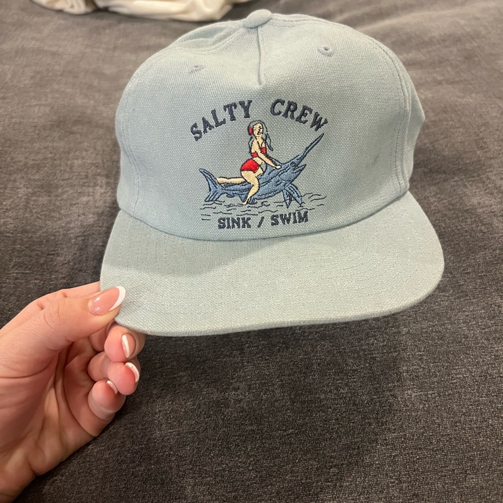 Salty Crew hat - Light Blue